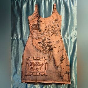 BlackMilk The Hobbit Map Dress NWT Size Medium